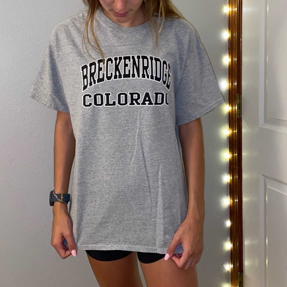 Breckenridge Colorado oversized tee